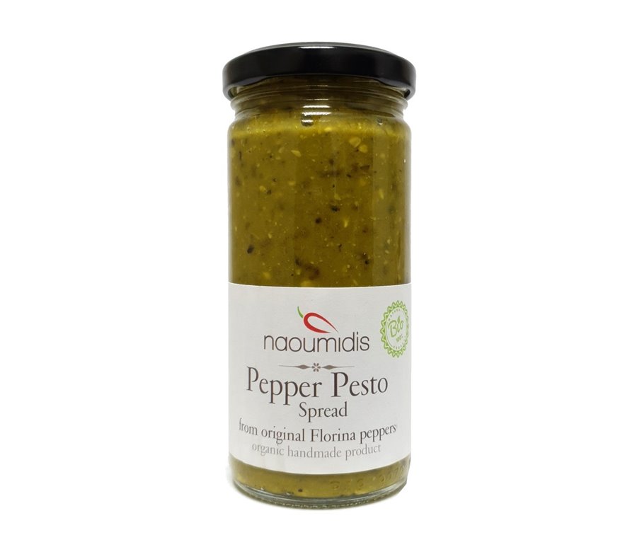 PEPPER PESTO SAUCE NAOUMIDIS 260g