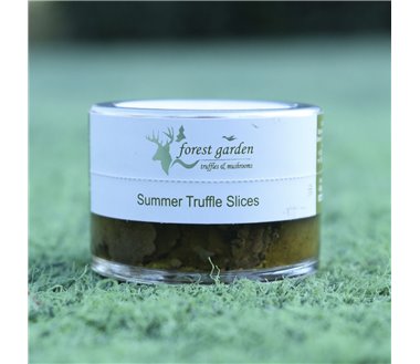 BLACK TRUFFLE SLICES IN OLIVE OIL FOREST GARDEN 40g
