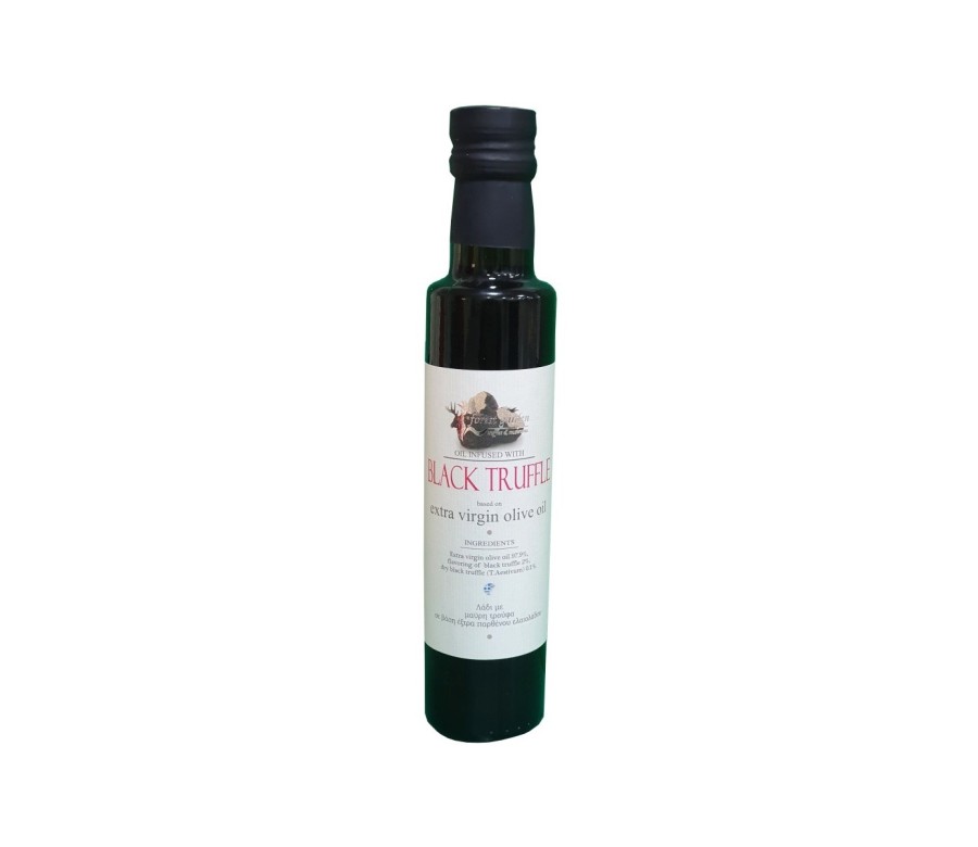 EXTRA VIRGIN OLIVE OIL INFUSED WITH BLACK TRUFFLE FOREST GARDEN 250ml
