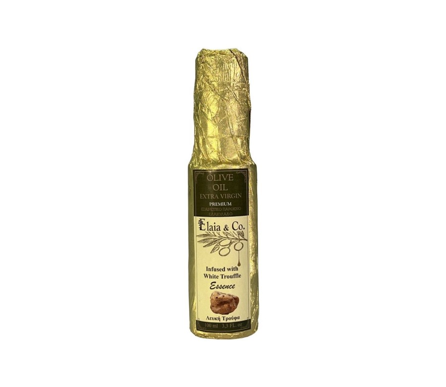 EXTRA VIRGIN OLIVE OIL INFUSED WITH WHITE TRUFFLE EVOO ELAIA&CO 100ml