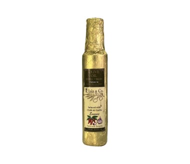 EXTRA VIRGIN OLIVE OIL INFUSED WITH ROSEMARY, CHILLI& GARLIC EVOO ELAIA&CO 250ml