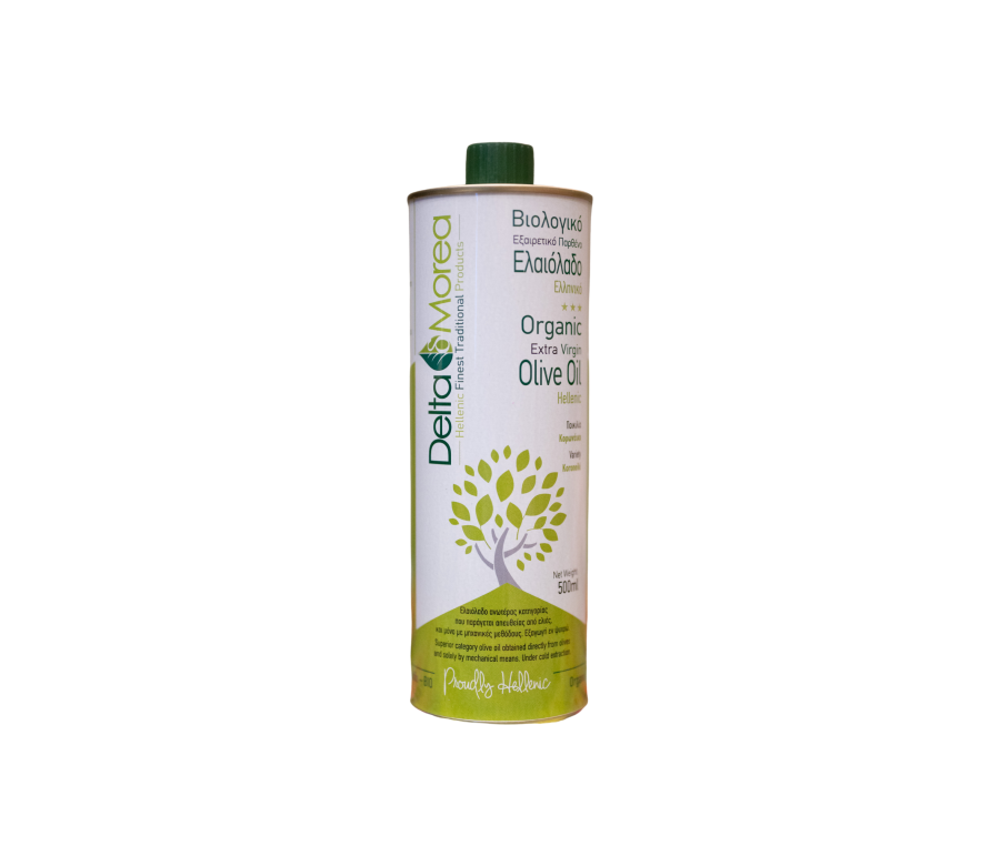 Olive Oil Extra Virgin Bio | Delta Morea - 500ml (pcs)