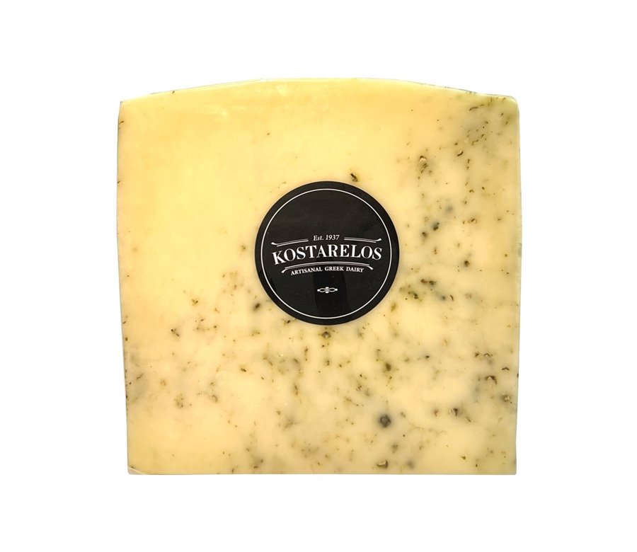 GAVIERA CHEESE WITH PEPPERS KOSTARELOS APPROX  250g